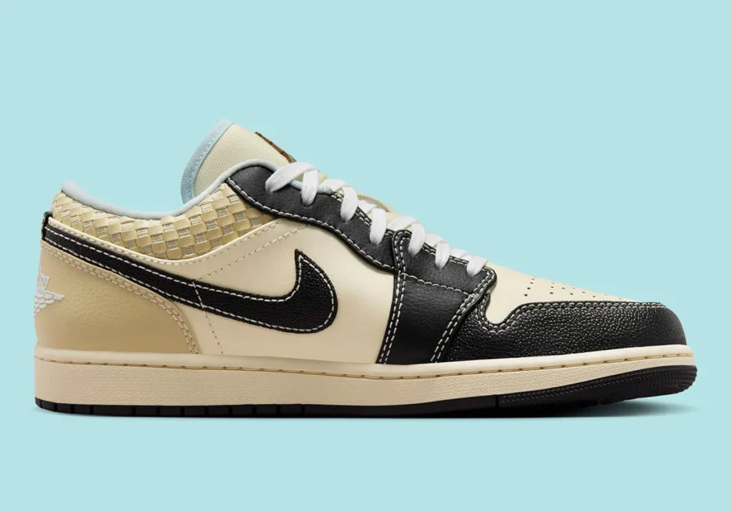 air-jordan-1-low-se-coconut-milk-black-muslin-team-gold-glacier-blue-hq3437-101-7 - HQZ