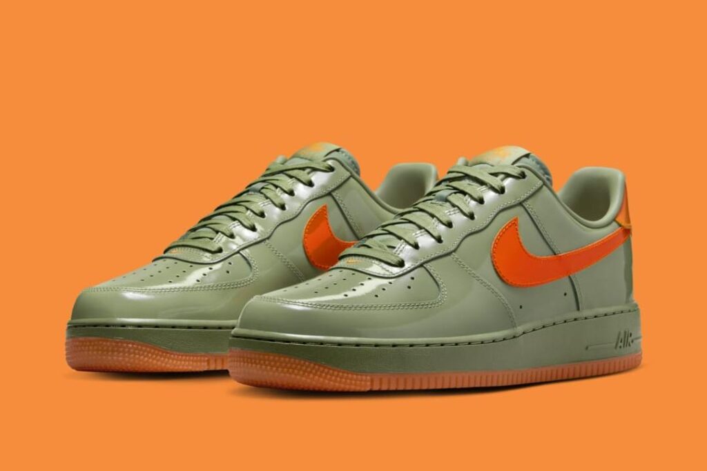Nike-Air-Force-1-Low-Premium-Oil-GreenSafety-Orange-HJ9118-386-01jpg - HQZ Nike-Air-Force-1-Low-Premium-Oil-GreenSafety-Orange-HJ9118-386-01jpg