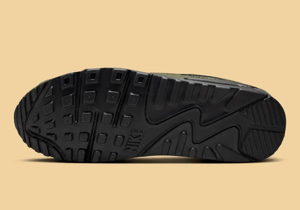 nike-air-max-90-olive-green-black-3 - HQZ nike-air-max-90-olive-green-black-3