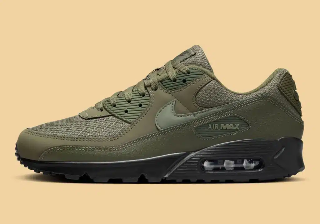 nike-air-max-90-olive-green-black-5 - HQZ nike-air-max-90-olive-green-black-5