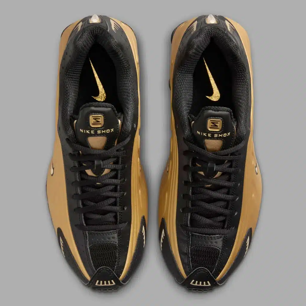 nike-shox-r4-black-metallic-gold-metallic-silver-ar3565-005-2 - HQZ