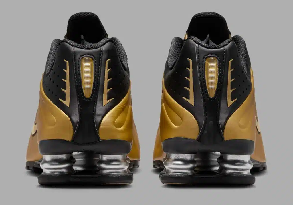 nike-shox-r4-black-metallic-gold-metallic-silver-ar3565-005-3 - HQZ