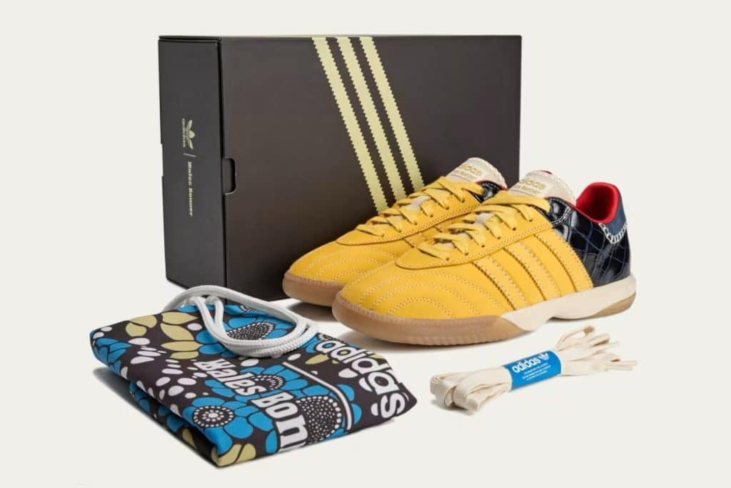 Wales Bonner x adidas Samba Millennium "St Fade Gold" IH8407 - HQZ Wales Bonner x adidas Samba Millennium "St Fade Gold" IH8407