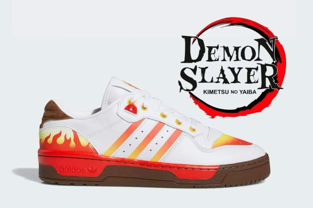 Demon Slayer x adidas Rivalry Low "Rengoku" JI3310