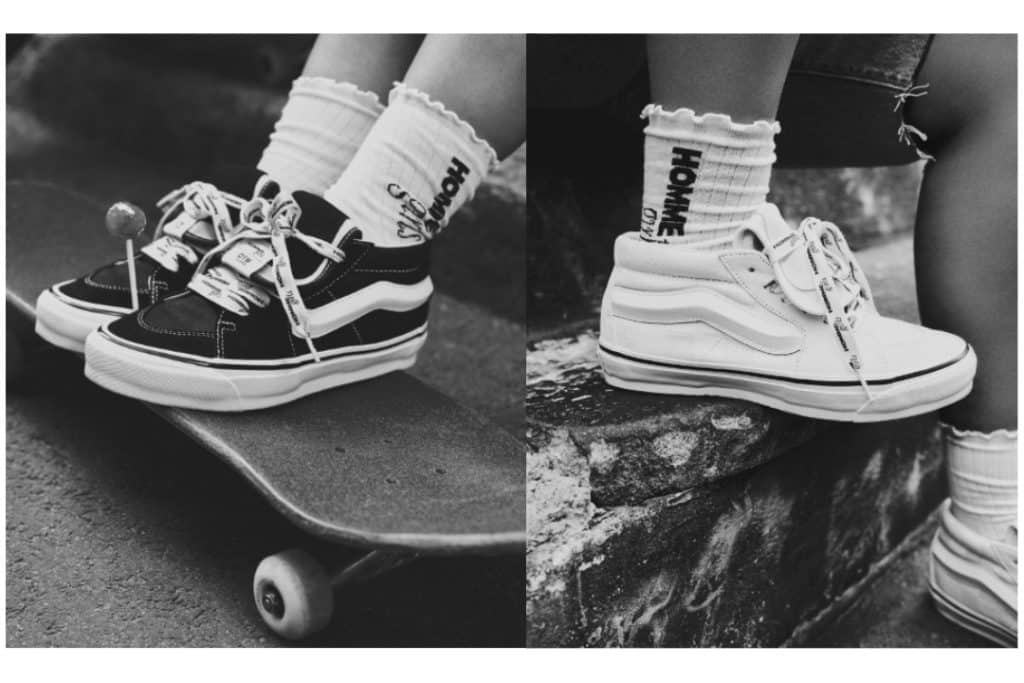 HommeGirls x Vans Sk8-Mid 83 - HQZ HommeGirls x Vans Sk8-Mid 83