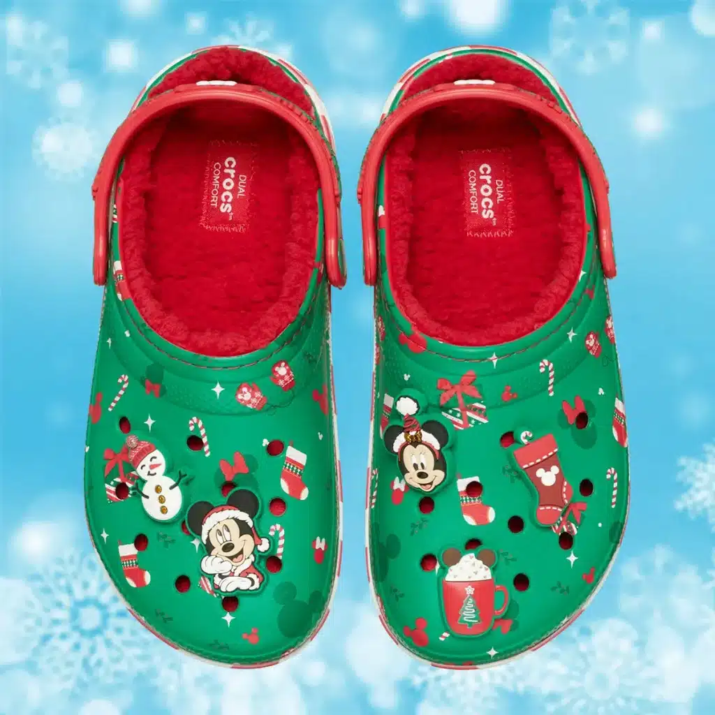 mickey-mouse-christmas-crocs-classic-clog-lined-210813-90h-4 - HQZ