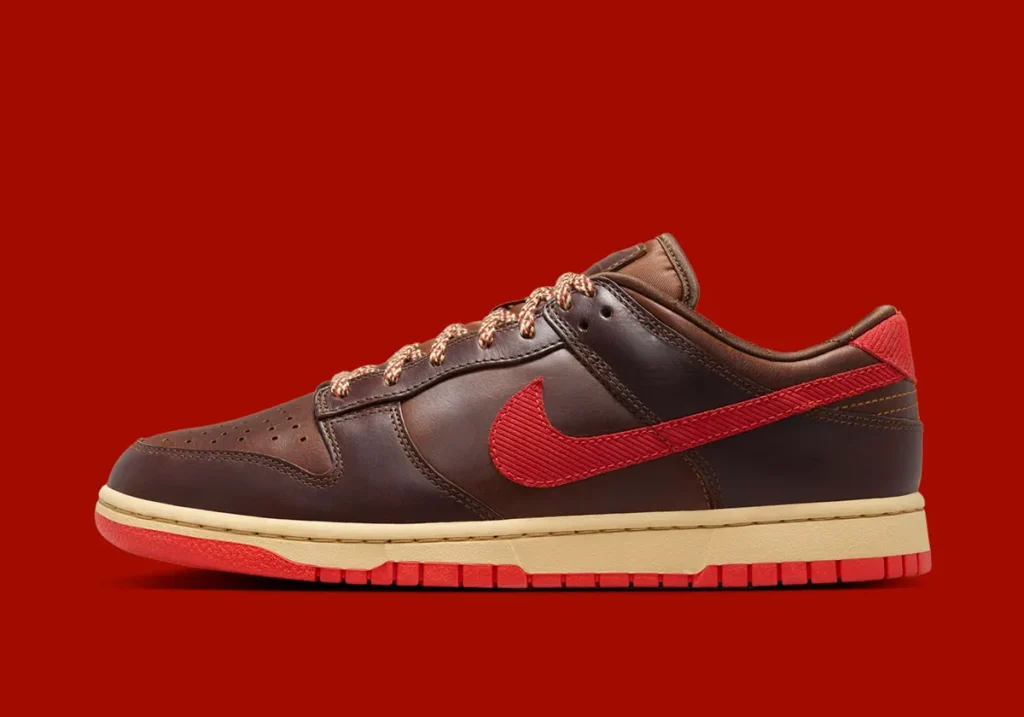 nike-dunk-low-light-british-tan-picante-red-HQ3448-262-6 - HQZ
