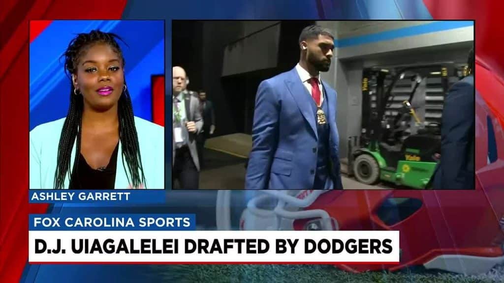 DJ Uiagalelei selected by Dodgers during MLB Draft