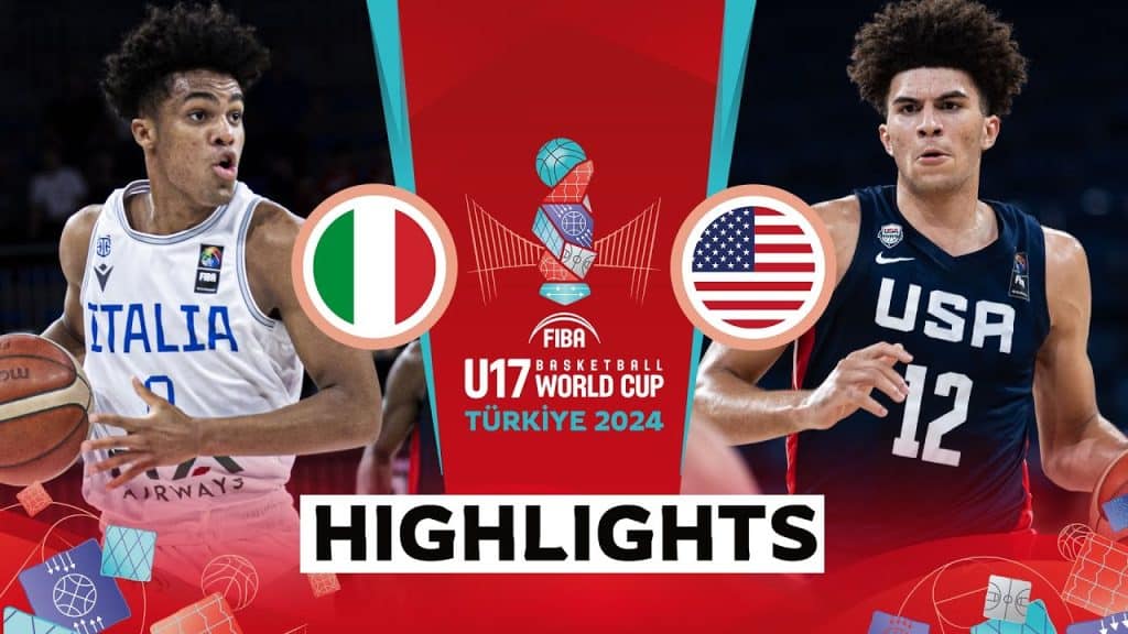 FIBA U17 Basketball World Cup 2024 Final - Italy vs USA - HQZ FIBA U17 Basketball World Cup 2024 Final - Italy vs USA