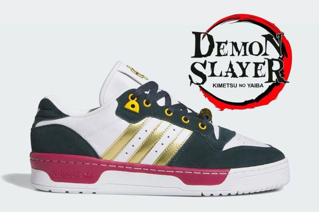 Demon Slayer x adidas Rivalry Low "Tengen" JI3311