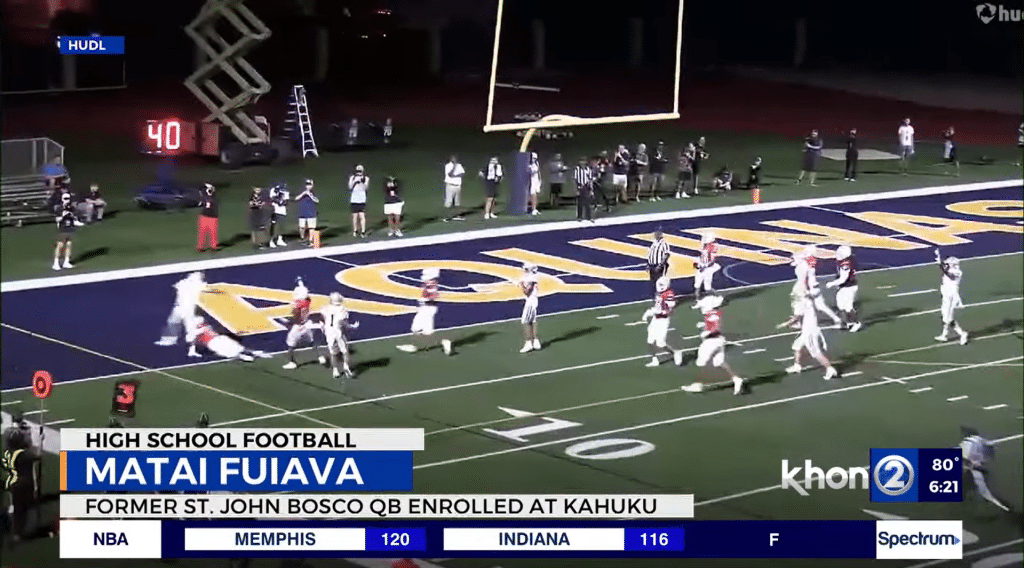 Kahuku gets new QB Matai Fuiava from national power St John Bosco - HQZ Kahuku gets new QB Matai Fuiava from national power St John Bosco