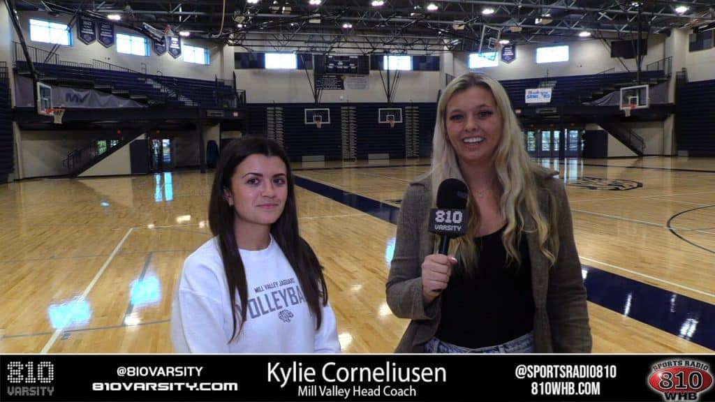 Mill Valley coach Kylie Corneliusen