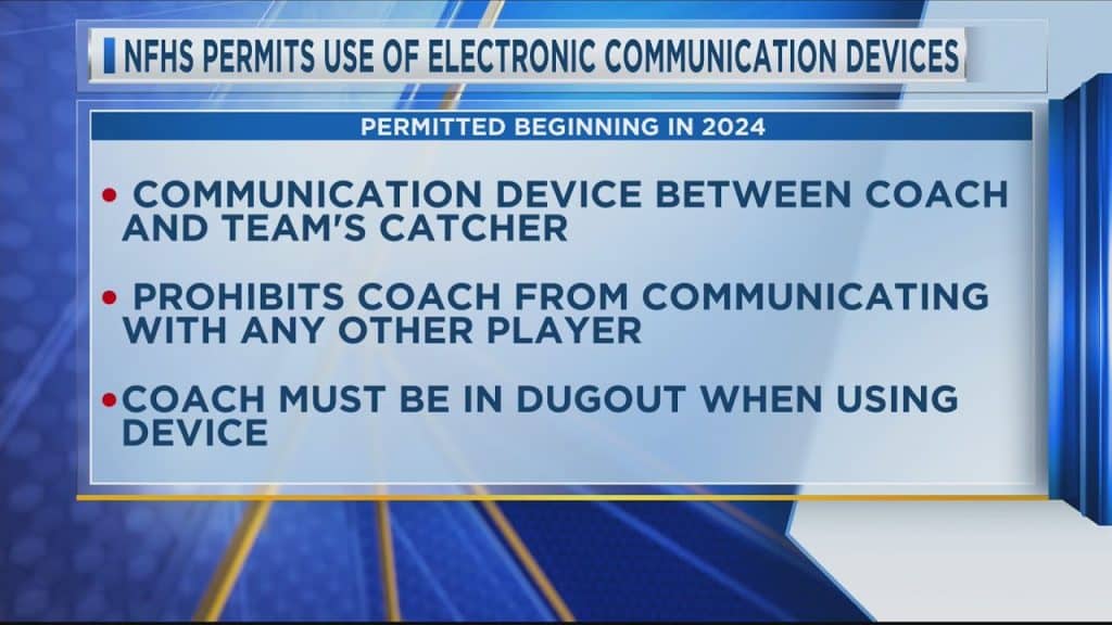 NFHS Permits Use Of Electronic Communication Devices - HQZ