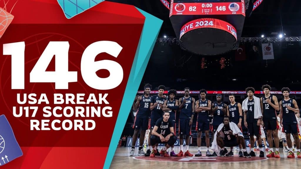 USA U17 drop 146 points vs China - HQZ USA U17 drop 146 points vs China