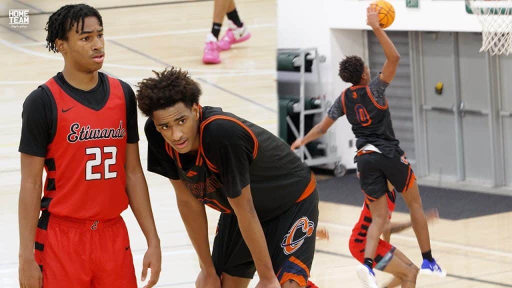 Alijah Arenas vs Etiwanda in final game at the Classic at Damien