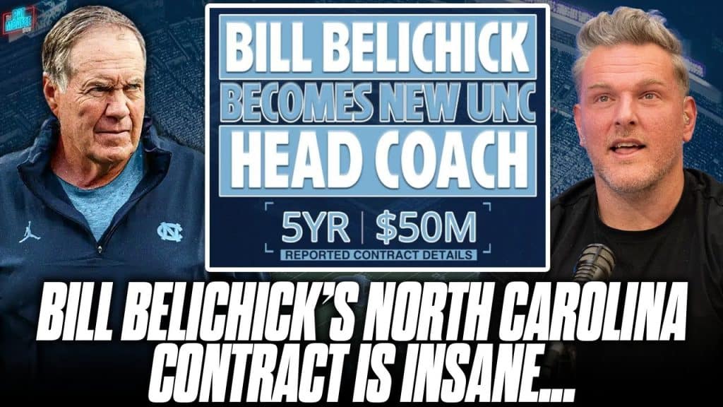 Bill Belichick Reportedly Signed 5 Year 50 Million Deal With UNC Will Have 20 Million In NIL - HQZ Bill Belichick Reportedly Signed 5 Year 50 Million Deal With UNC Will Have 20 Million In NIL