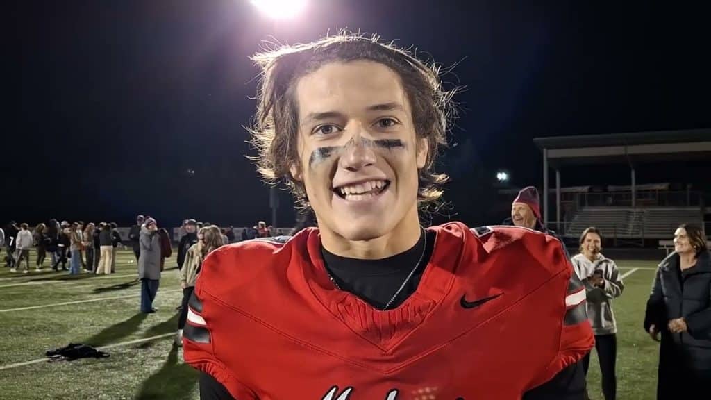 Camas quarterback Jake Davidson talks about 56-3 win over Stadium - HQZ Camas quarterback Jake Davidson talks about 56-3 win over Stadium