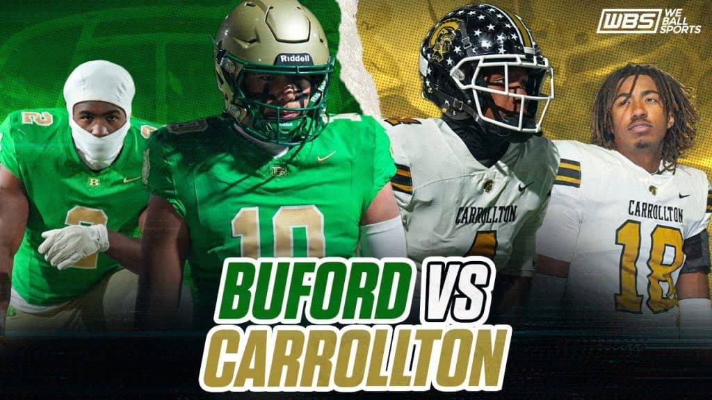Football - Buford vs Carrollton