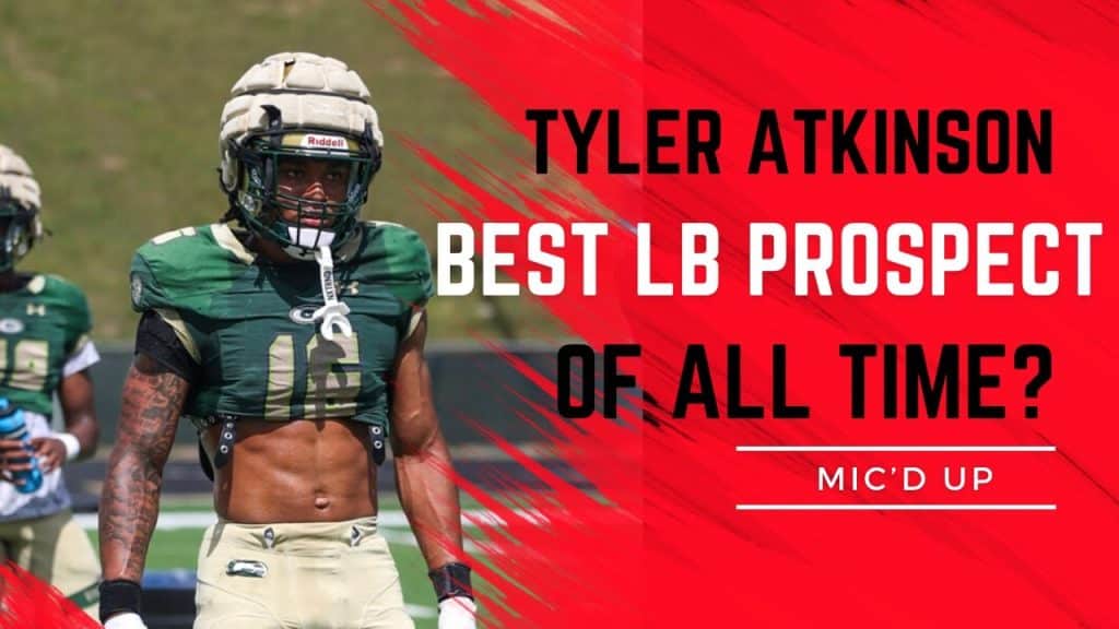 Georgias highest-rated linebacker in over a decade - Tyler Atkinson