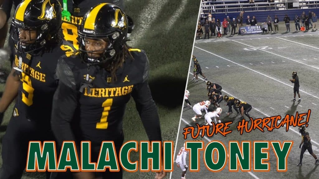 Malachi Toney Helps Lead American Heritage to State Title