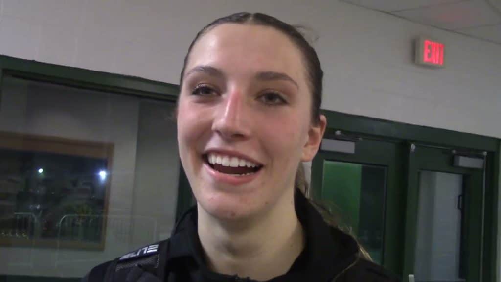 McKenna Woliczko of Archbishop Mitty Basketball on Nike TOC Vincent Cannizzaro Division Semifinal Win