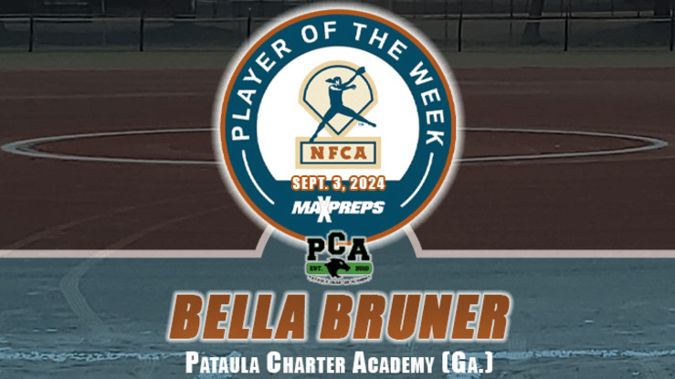 NFCA Player of the Week - Bella Bruner - HQZ NFCA Player of the Week - Bella Bruner