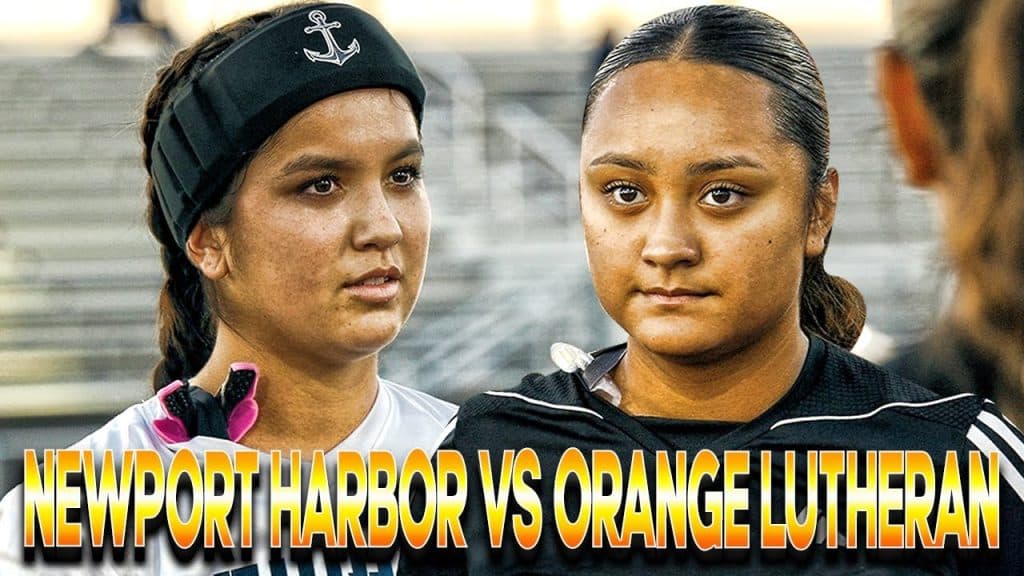 Newport Harbor vs Orange Lutheran - CIF-D1 Girls Flag Football Championship - HQZ Newport Harbor vs Orange Lutheran - CIF-D1 Girls Flag Football Championship
