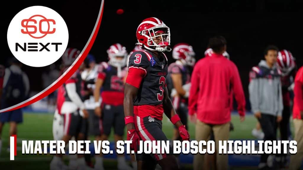 No 1 Mater Dei dominates No 2 St John Bosco 59-14 - HQZ No 1 Mater Dei dominates No 2 St John Bosco 59-14