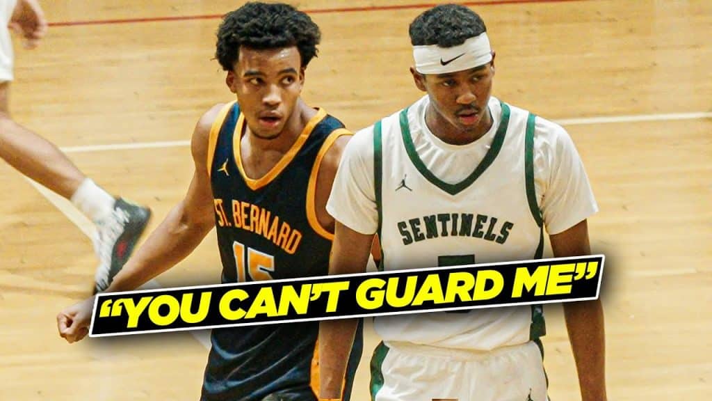 No 2 PG in the country Jason Crowe Jr made his junior debut and dropped 43 points - HQZ