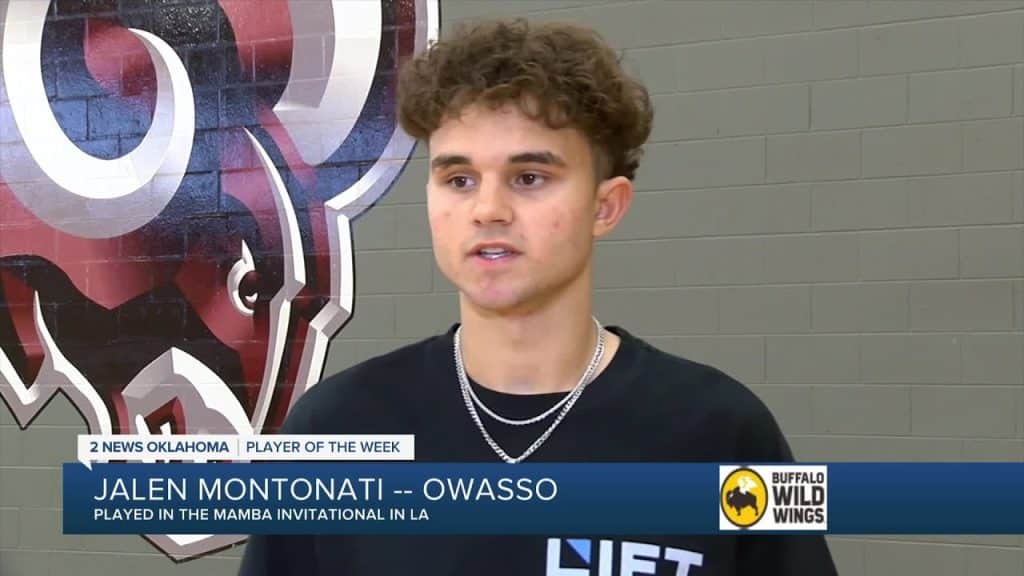 Player of the Week - Jalen Montonati from Owasso - HQZ Player of the Week - Jalen Montonati from Owasso