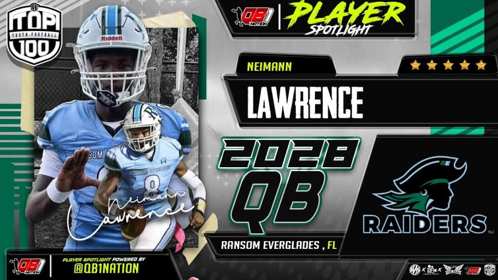 QB Neimann Lawrence 8TH GRADE SEASON HIGHLIGHT - HQZ QB Neimann Lawrence 8TH GRADE SEASON HIGHLIGHT
