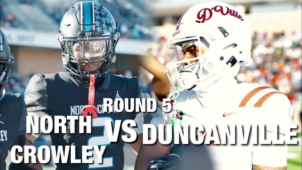 ROUND 5 - DUNCANVILLE vs NORTH CROWLEY