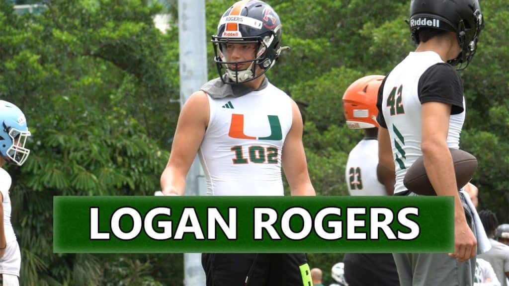 Tampa Bay Tech 2026 QB Logan Rogers at Miami Prospect Camp