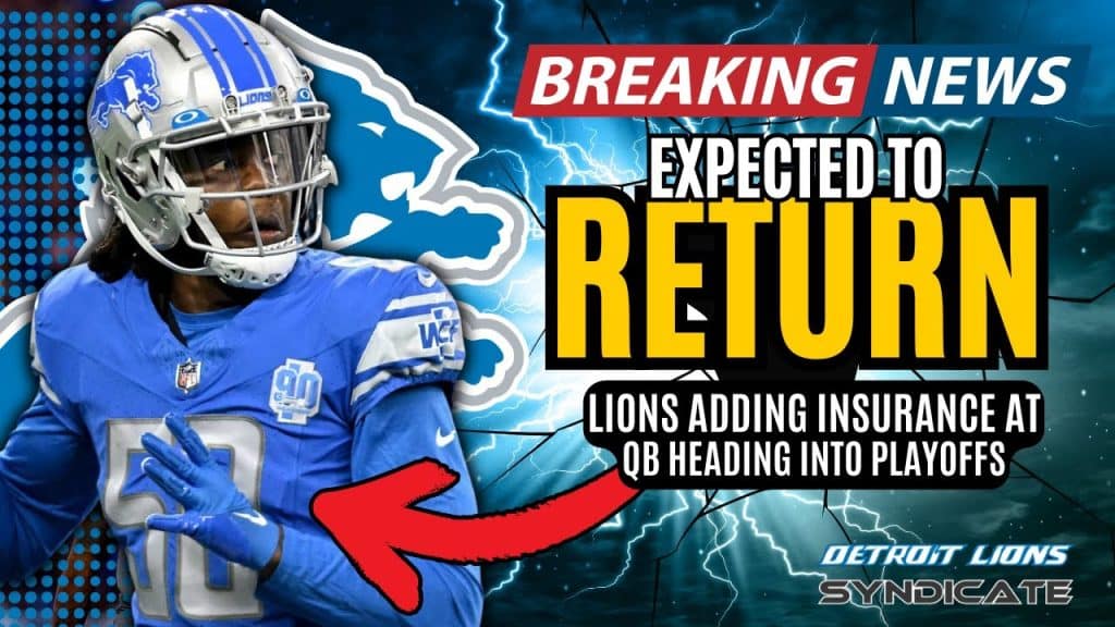 Teddy Bridgewater EXPECTED TO RETURN To The Detroit Lions - HQZ Teddy Bridgewater EXPECTED TO RETURN To The Detroit Lions
