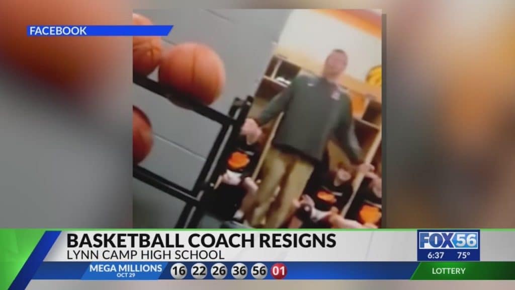 The Lynn Camp High School basketball coach under fire for language used in the locker room has resigned
