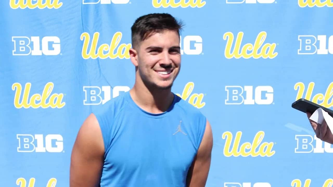 UCLA Football Media Availability - Logan Loya - HQZ UCLA Football Media Availability - Logan Loya