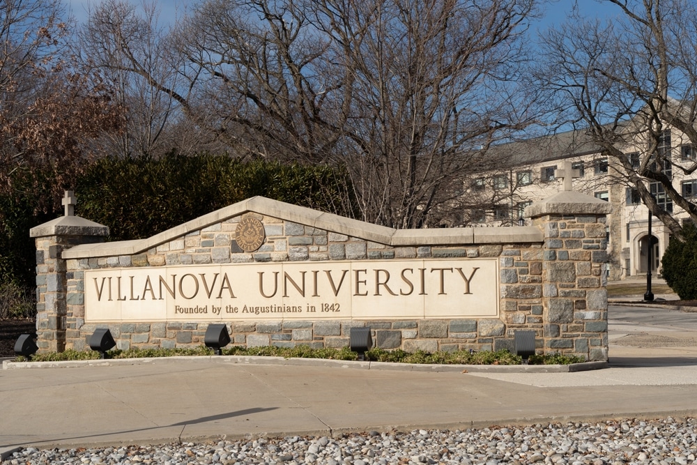 VillanovaPennsylvaniaJanuary12022EntranceSignToVillanoviaUniversity - HQZ Villanove University