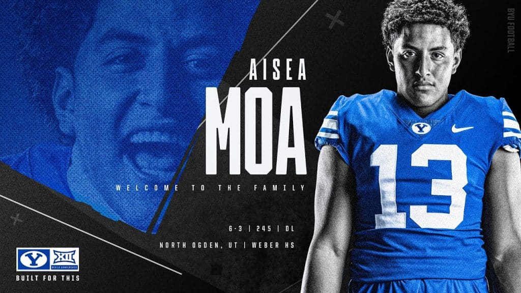 Aisea Moa BYU Football - HQZ Aisea Moa BYU Football