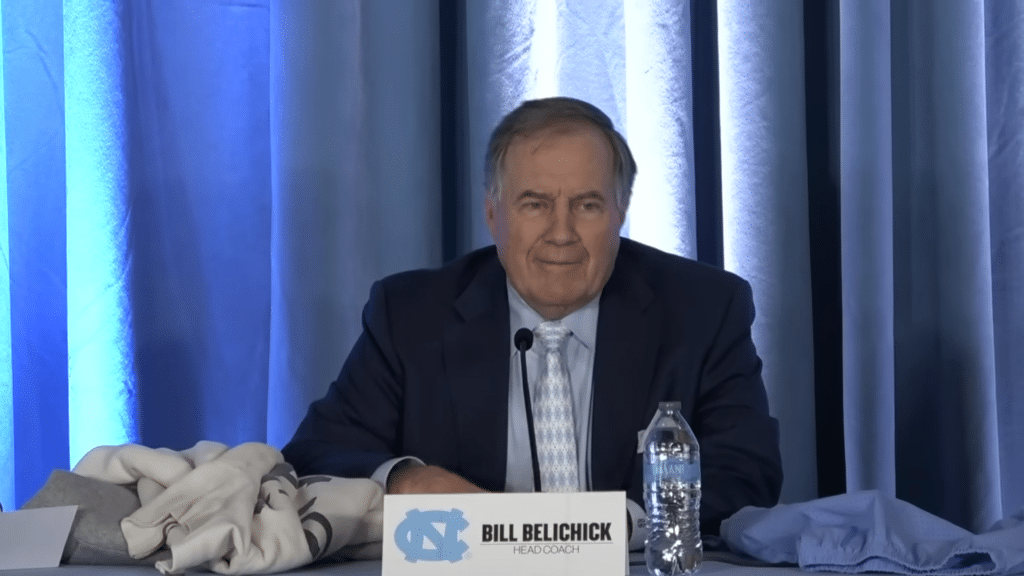 Bill Belichick introduced as the North Carolina Tar Heels head coach - HQZ Bill Belichick introduced as the North Carolina Tar Heels head coach