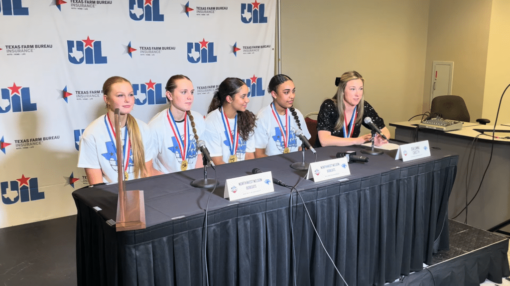 Byron Nelson state championship post game conference