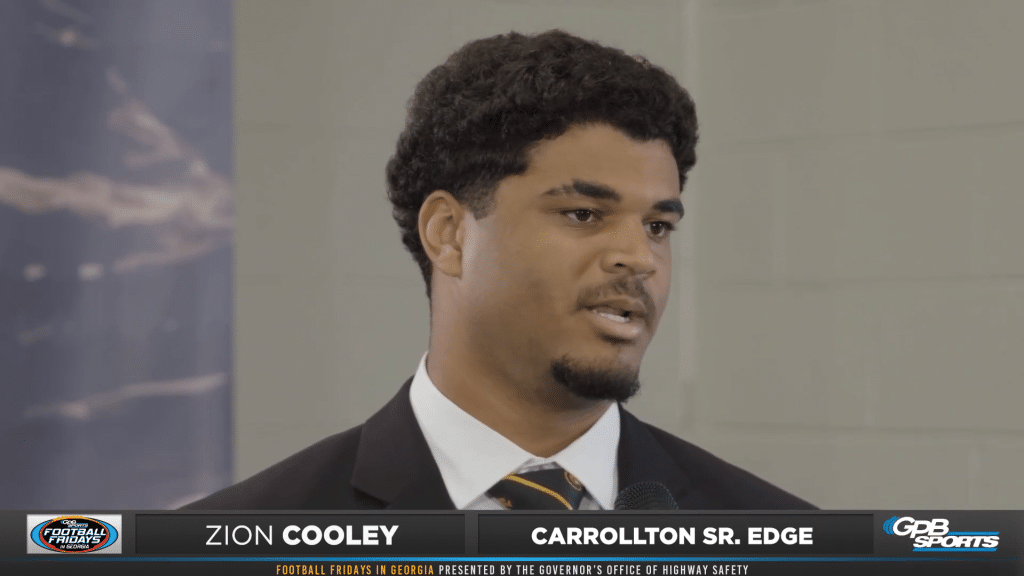 Carrollton senior Edge Zion Cooley