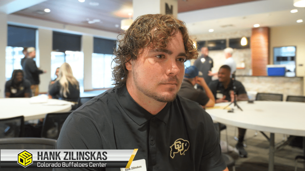 Colorado Buffaloes Center Hank Zilinskas