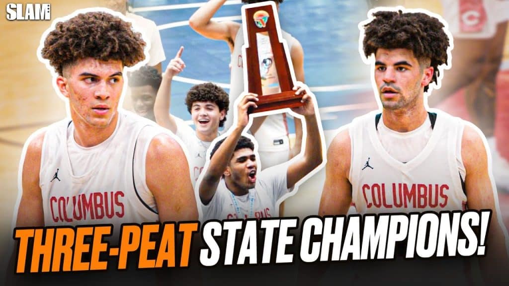 Columbus is the back-to-back defending state champ