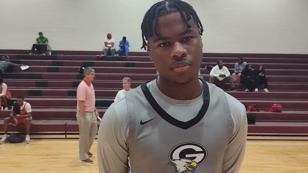 Gray Collegiate Forward LJ Britt - HQZ Gray Collegiate Forward LJ Britt