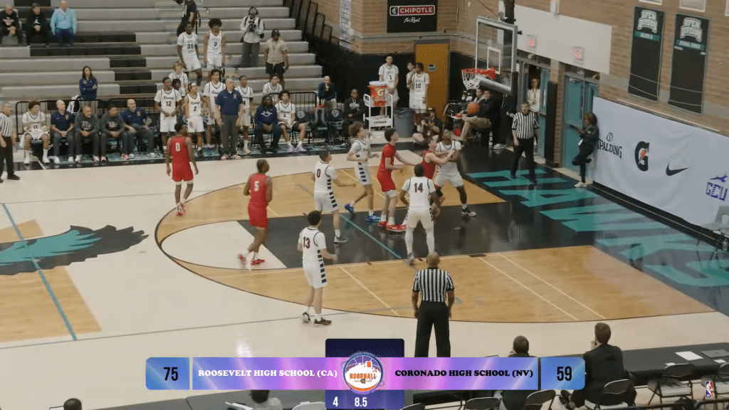 HOOPHALL WEST Roosevelt Vs Coronado High School