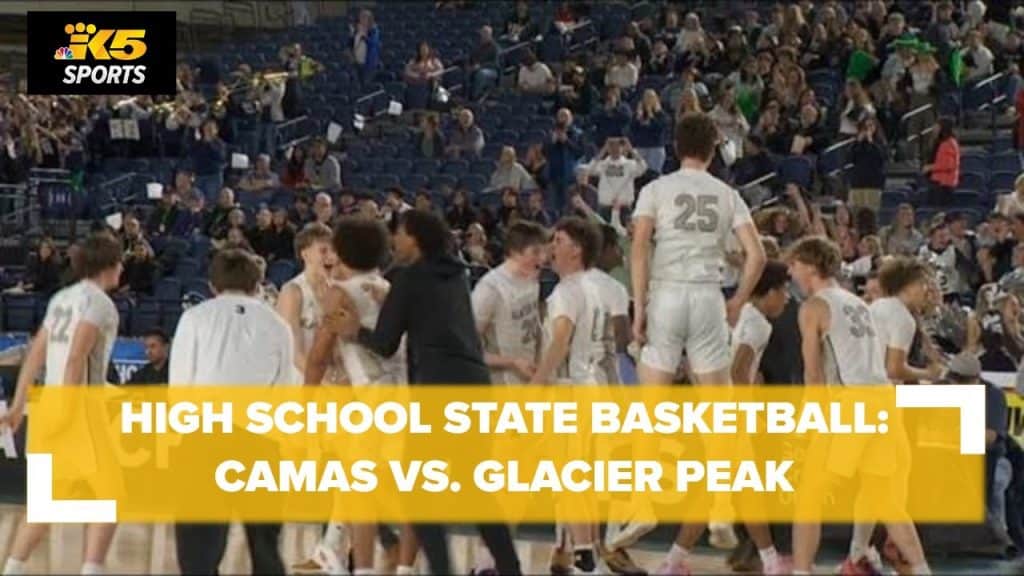 HS Boys State Basketball Camas vs Glacier Peak