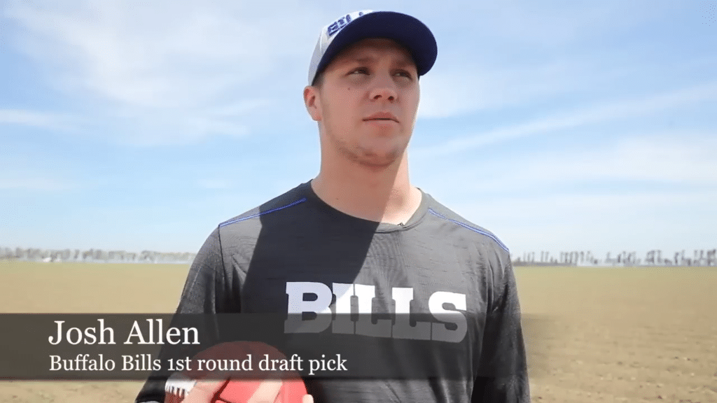 Josh Allen from Firebaugh to the NFL - HQZ Josh Allen from Firebaugh to the NFL