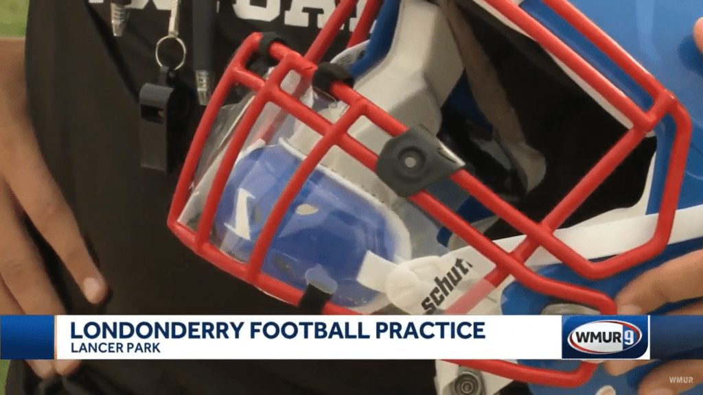 Londonderry football shows off mouth shields - HQZ Londonderry football shows off mouth shields