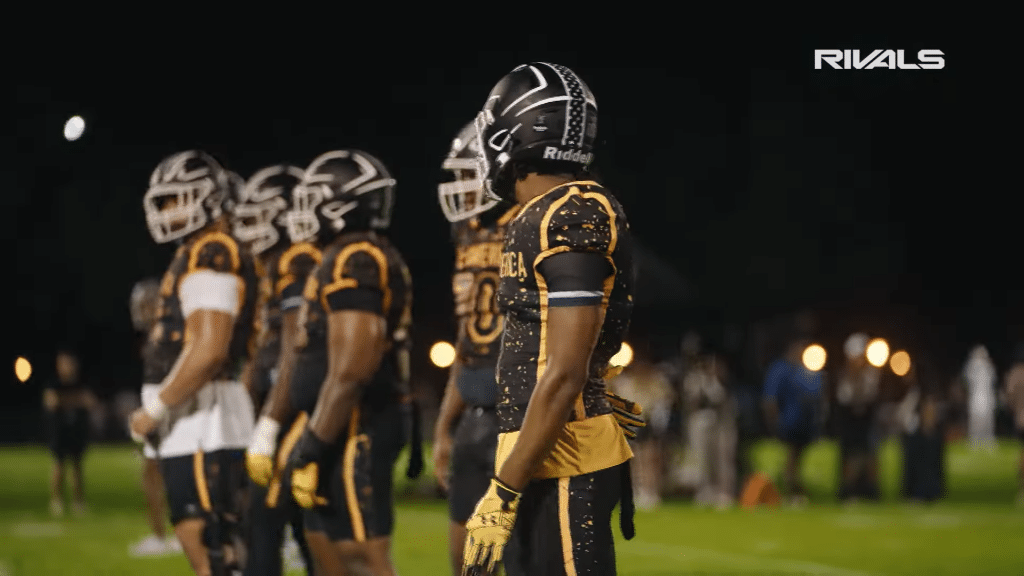 Oregon signee WR Dakorien Moore at Under Armour All-America