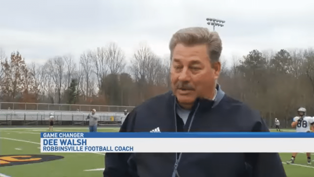 Robbinsville coach Dee Walsh - HQZ Robbinsville coach Dee Walsh